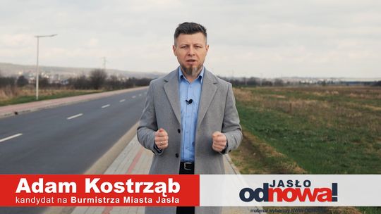 Adam Kostrząb – Kandydat na Burmistrza Miasta Jasła – Spot wyborczy