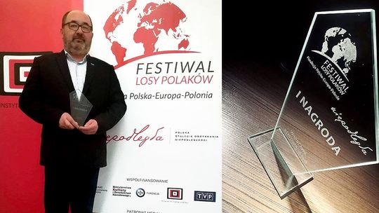 Adam Miszczak laureatem 13. Festiwalu Polonijnego „Losy Polaków”