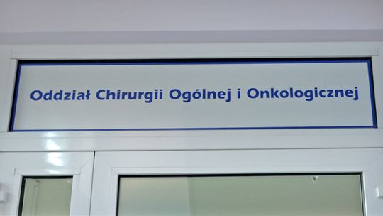 CZĘŚĆ ODDZIAŁU CHIRURGICZNEGO W SZPITALU SPECJALISTYCZNYM W JAŚLE ZOSTANIE ZMODERNIZOWANA