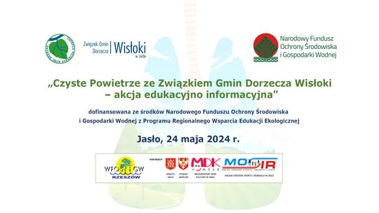 Czyste Powietrze ze Związkiem Gmin Dorzecza Wisłoki – akcja edukacyjno informacyjna