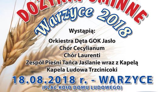 Dożynki gminne Warzyce 2018