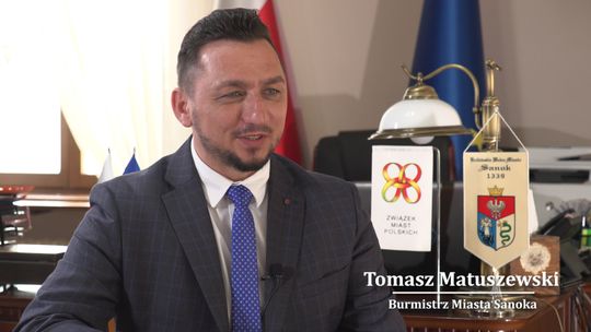 Gość Obiektywu Burmistrz Miasta Sanoka Tomasz Matuszewski