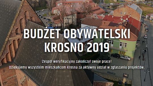 Jest już wstępna lista projektów zgłoszonych do krośnieńskiego Budżetu Obywatelskiego