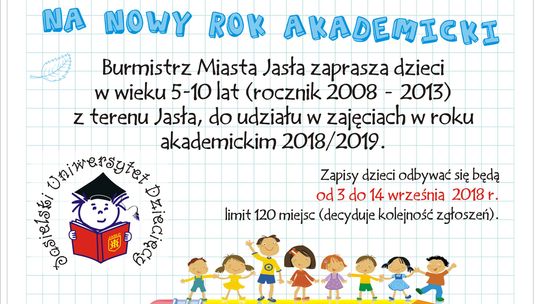 Juniwersytet - ruszyły zapisy na nowy rok akademicki