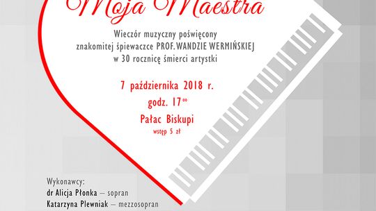 KONCERT "MOJA MAESTRA"