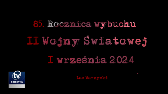 Obchody 85 rocznicy wybuchu II wojny światowej w lasach Warzyckich | Telewizja Obiektyw