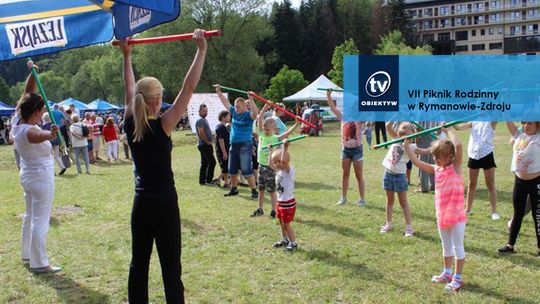 Pełen atrakcji i dobrej zabawy VII Piknik Rodzinny w Rymanowie-Zdroju