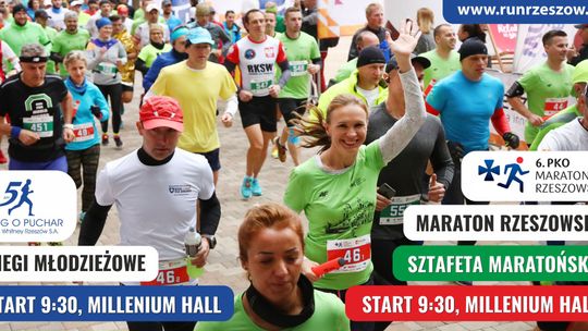 Rzeszów Biega - Maraton, Półmaraton, 5 i 10 km