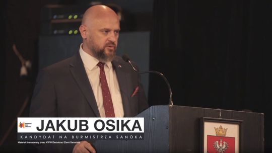 Spot Wyborczy Jakub Osika - KWW Demokraci Ziemi Sanockiej - kandydat na Burmistrza Miasta Sanoka