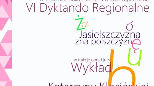  VI dyktando regionalne w MBP w Jaśle