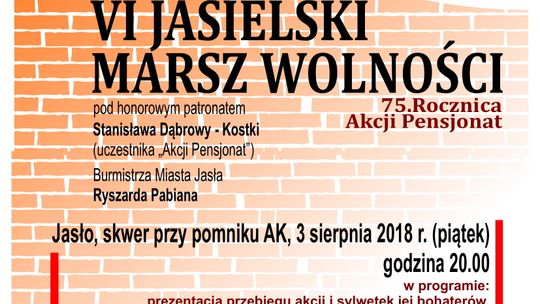 VI JASIELSKI MARSZ WOLNOŚCI