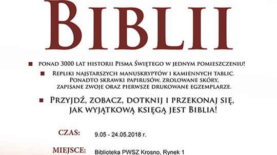 Wystawa - HISTORIA BIBLII