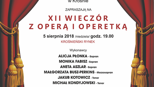 XII WIECZÓR Z OPERĄ I OPERETKĄ