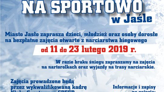 „Zima na sportowo” w Jaśle