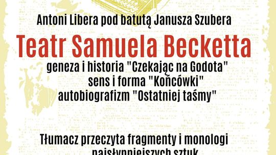 ŹRÓDŁA KULTURY OD SOFOKLESA DO BECKETTA