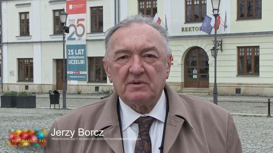 Życzenia Wielkanocne Jerzego Borcza Przewodniczącego Sejmiku Województwa Podkarpackiego