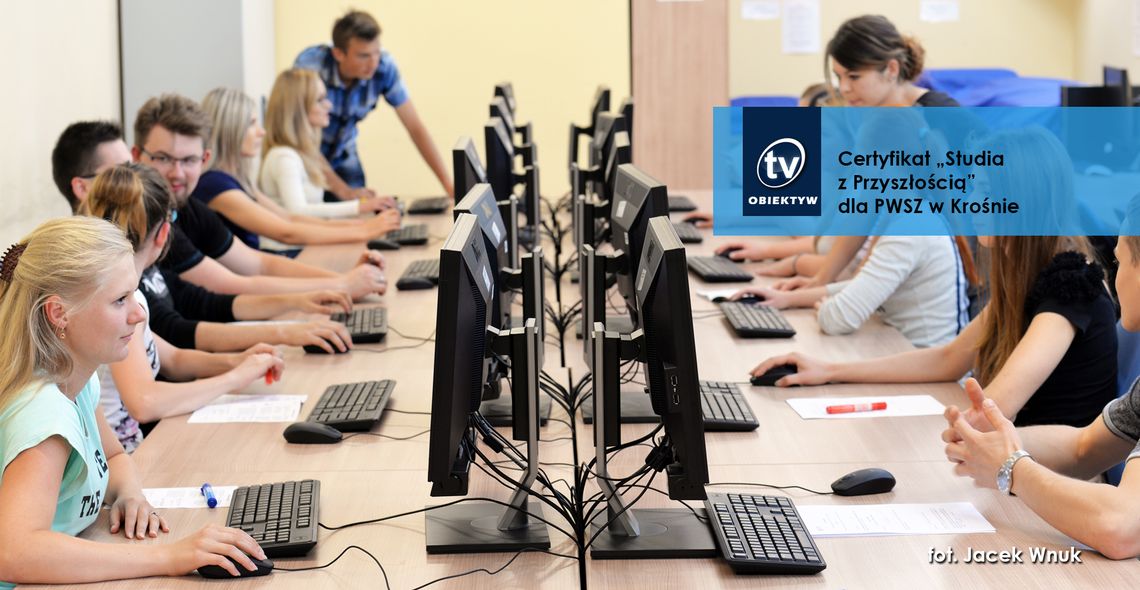 Certyfikat „Studia z Przyszłością” dla specjalności Bezpieczeństwo systemów informatycznych w PWSZ w Krośnie 