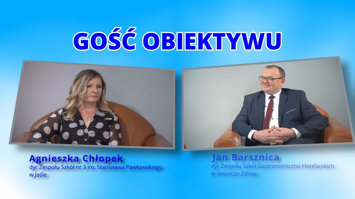 Gość Obiektywu - Agnieszka Chłopek, Jan Barsznica