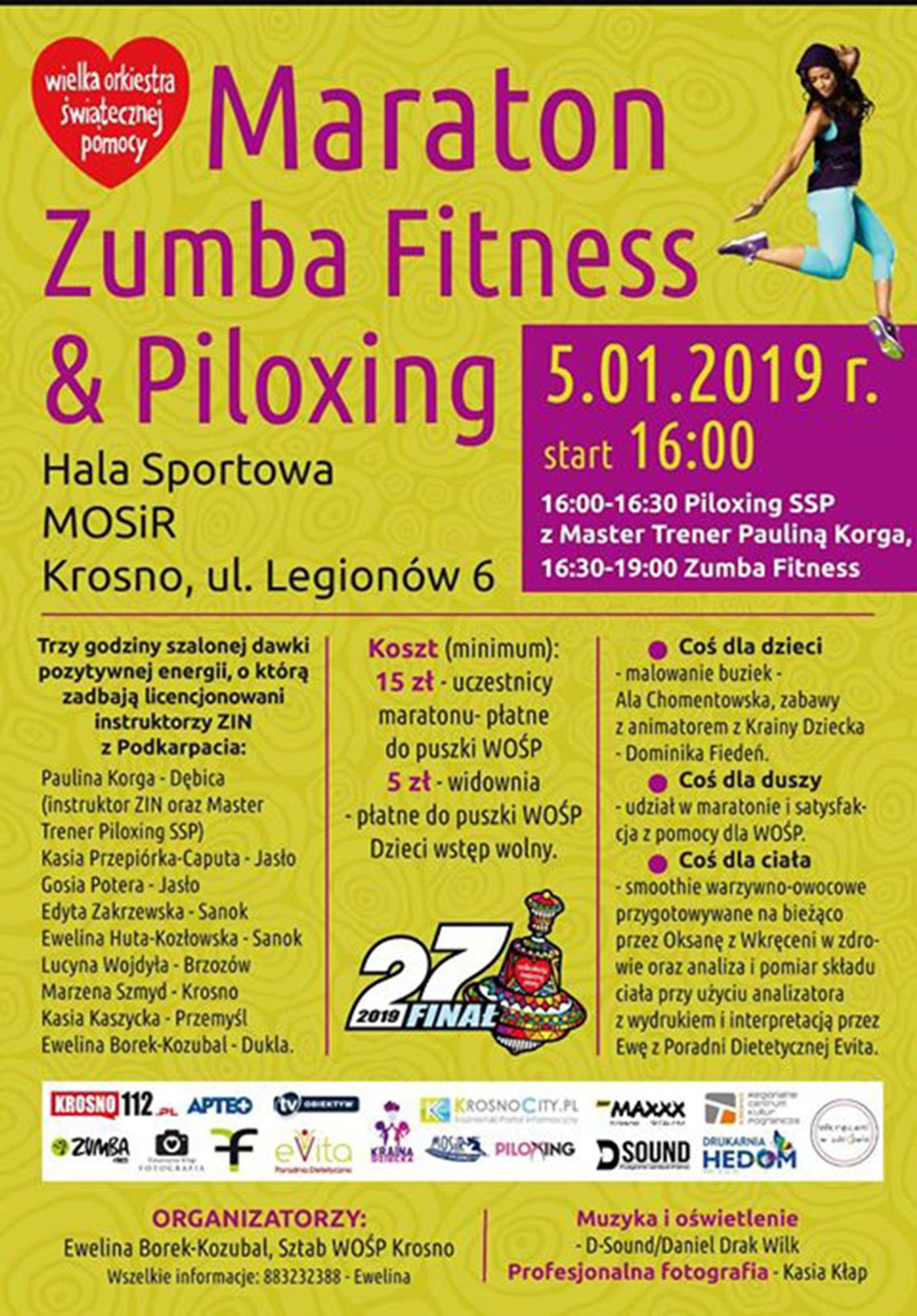 Maraton Zumba Fitness & Piloxing 