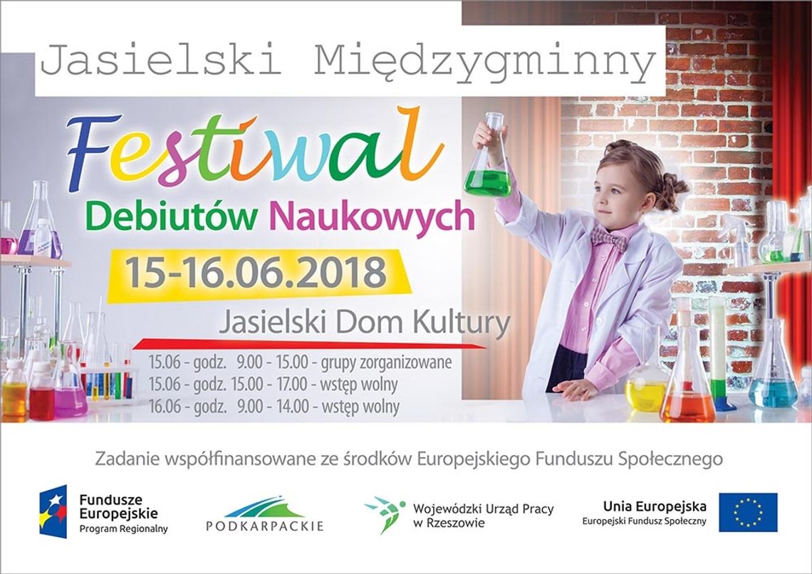 Międzygminny Festiwal  Debiutów Naukowych w Jaśle