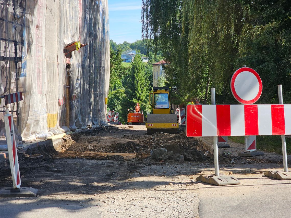 Modernizacja sieci wodociągowej i dróg w Lesku