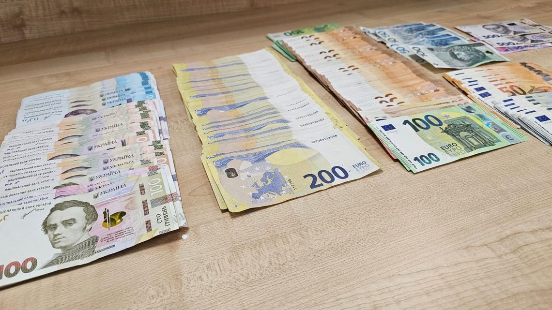 Nielegalny przewóz gotówki udaremniony na granicy w Medyce