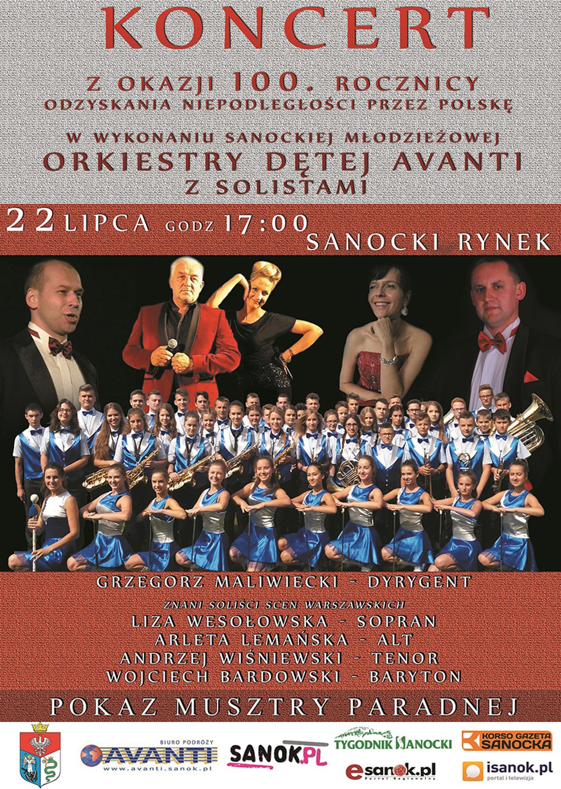 Orkiestra Dęta w 100. rocznicę niepodległości