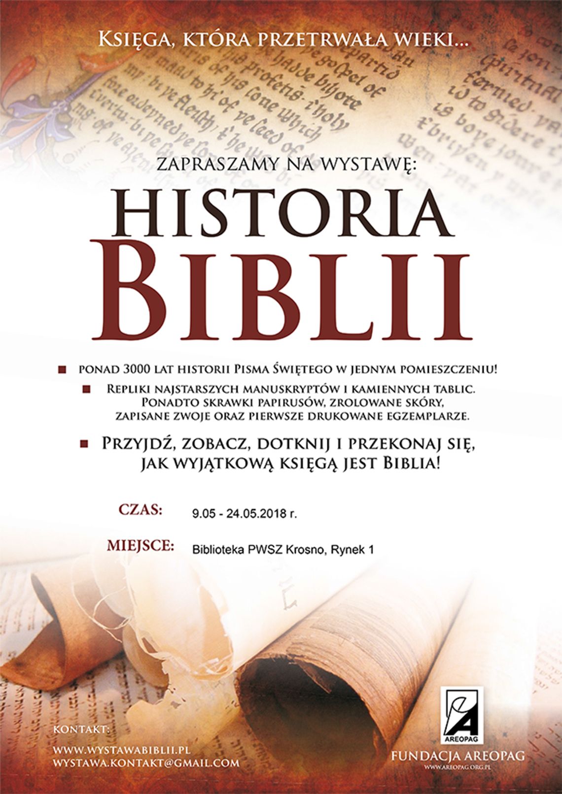 Wystawa - HISTORIA BIBLII
