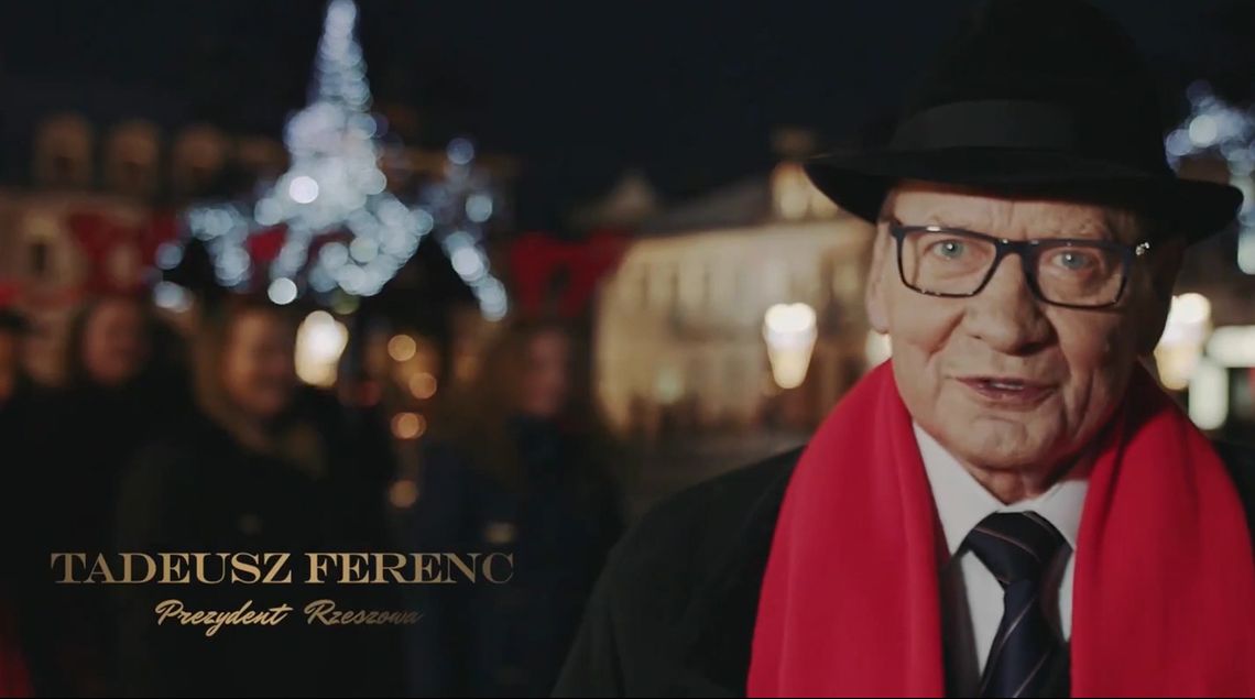 Życzenia Bożonarodzeniowe Prezydenta Rzeszowa Tadeusza Ferenca